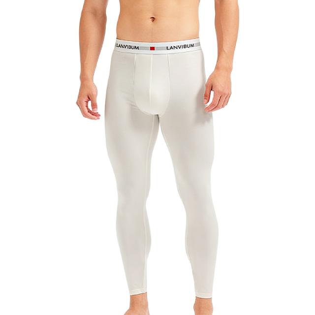 【送料無料】綿95％でやさしい肌触り メンズレギンス