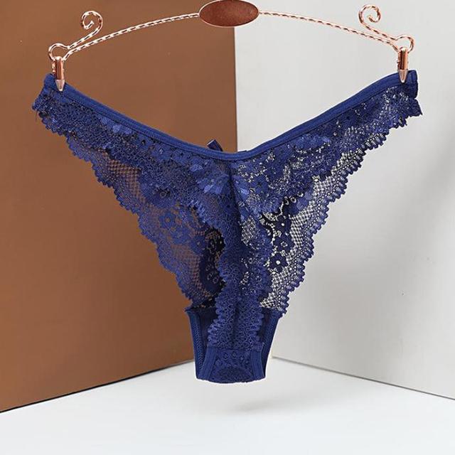 【プチプラ大特価】透ける花柄レースのレディースTバック