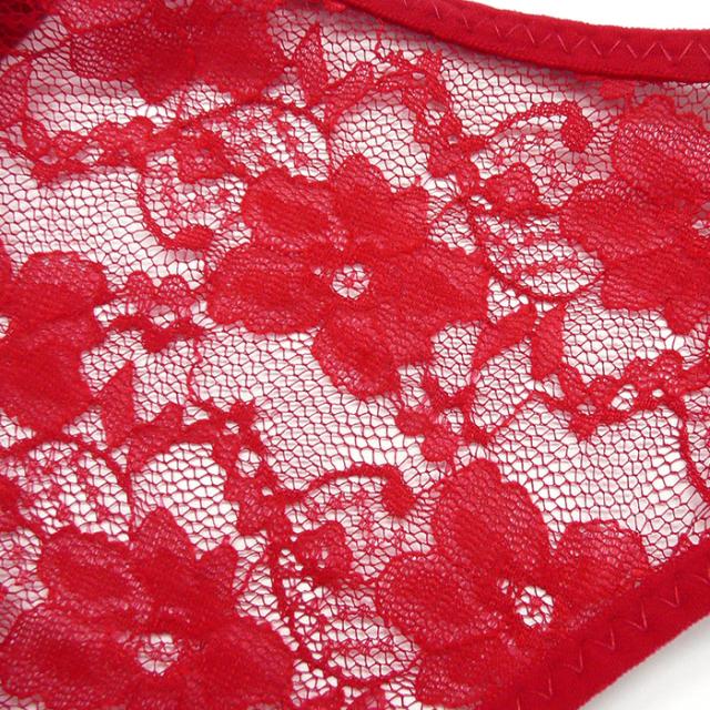 【プチプラ】 フリルレース バッククロスレディースTバック