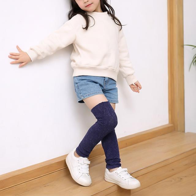 【送料無料】 ふわもこあったかキッズレッグウォーマー
