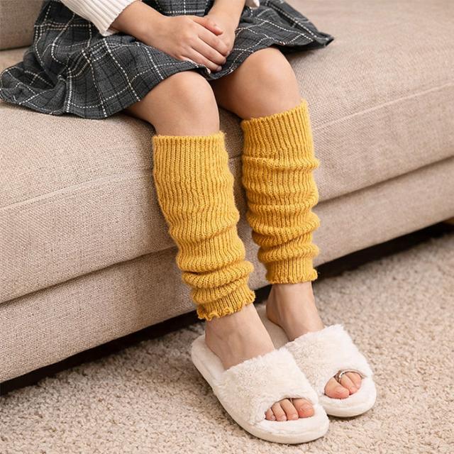 【送料無料】 ふわもこあったかキッズレッグウォーマー