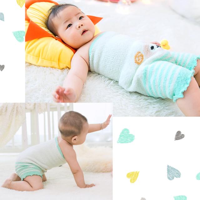 【送料無料】 おまかせ福袋 可愛い動物柄のキッズ腹巻きパンツ