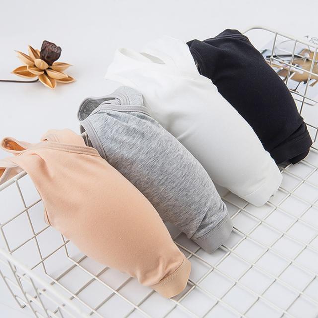 【送料無料】 綿95％ 快適カップ一体型ノンワイヤーブラ