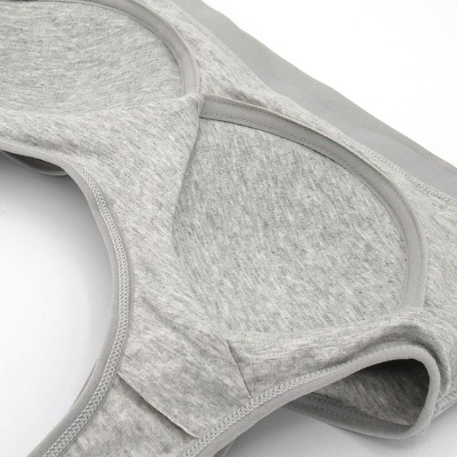 【送料無料】 綿95％ 快適カップ一体型ノンワイヤーブラ