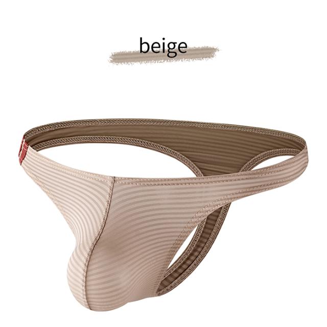 ボーダーでさりげなく魅せる、スタイリッシュメンズTバック