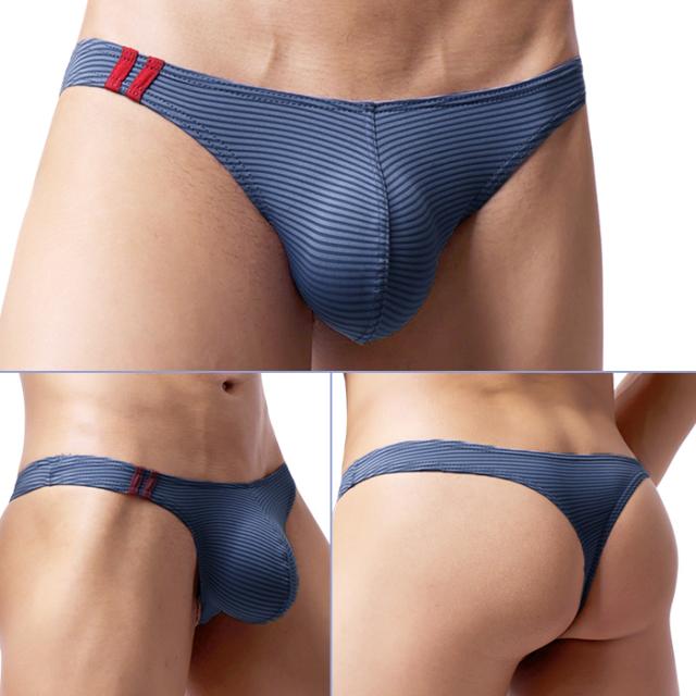 ボーダーでさりげなく魅せる、スタイリッシュメンズTバック