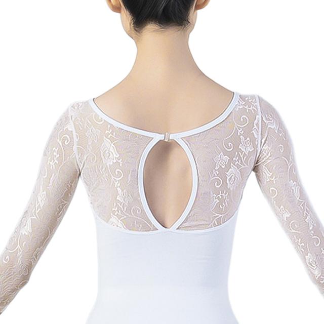 【バレエアイテムはカーリーショップ】 大人の７分袖レオタード