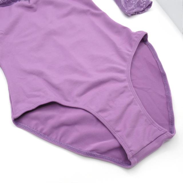 【バレエアイテムはカーリーショップ】 大人の７分袖レオタード