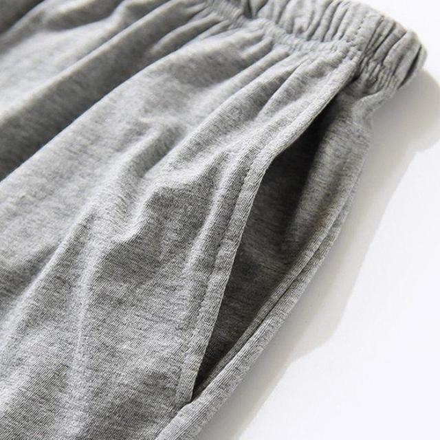 【送料無料】綿100% 薄手のメンズハーフパンツ