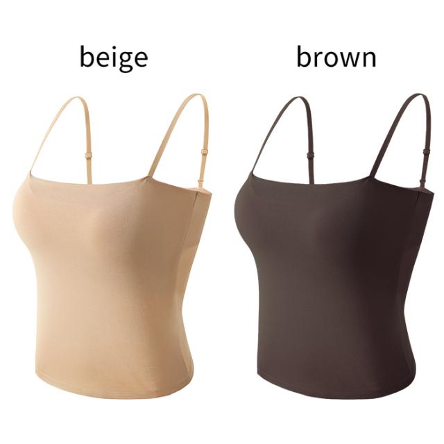 楽ちん＆今っぽい！1枚でキマる、クロップド丈ブラトップ