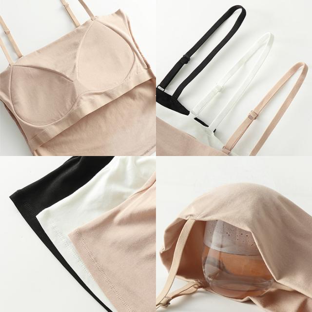 楽ちん＆今っぽい！1枚でキマる、クロップド丈ブラトップ