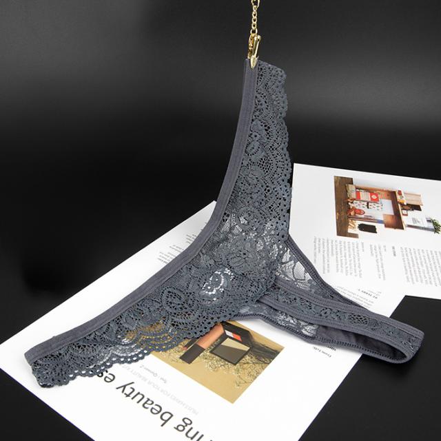 【プチプラ大特価】リング付き 透ける総レースのTバック