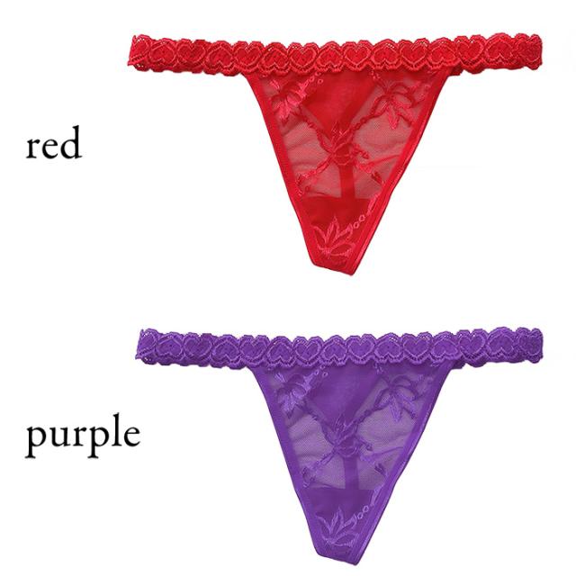 【プチプラ】 ハート柄腰ゴムが可愛いレディースTバック