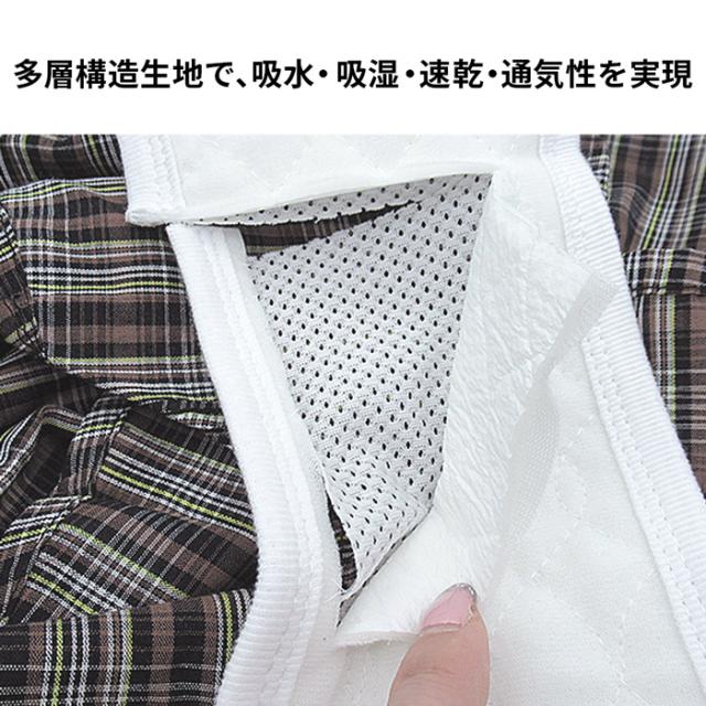 【送料無料】  軽さで選ぶ。ちょい漏れ対策トランクス