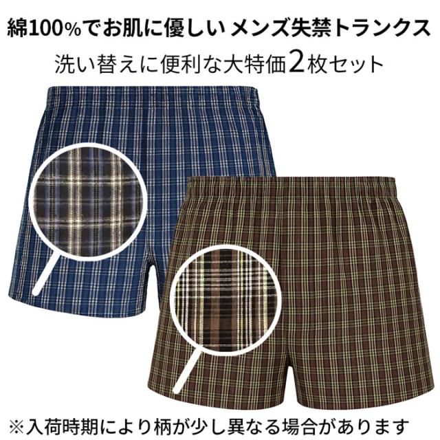 【送料無料】  軽さで選ぶ。ちょい漏れ対策トランクス