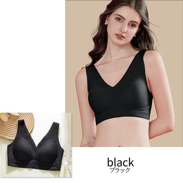 毎日着たくなる、花柄×シームレスブラ