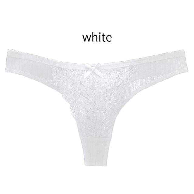【プチプラ大特価】綿95％リブあみレディースTバックショーツ