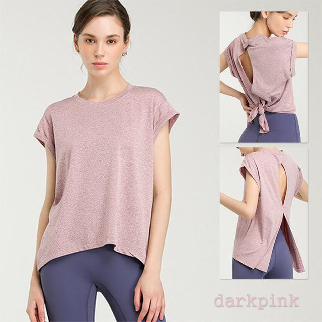 フレンチ袖ヨガウェア