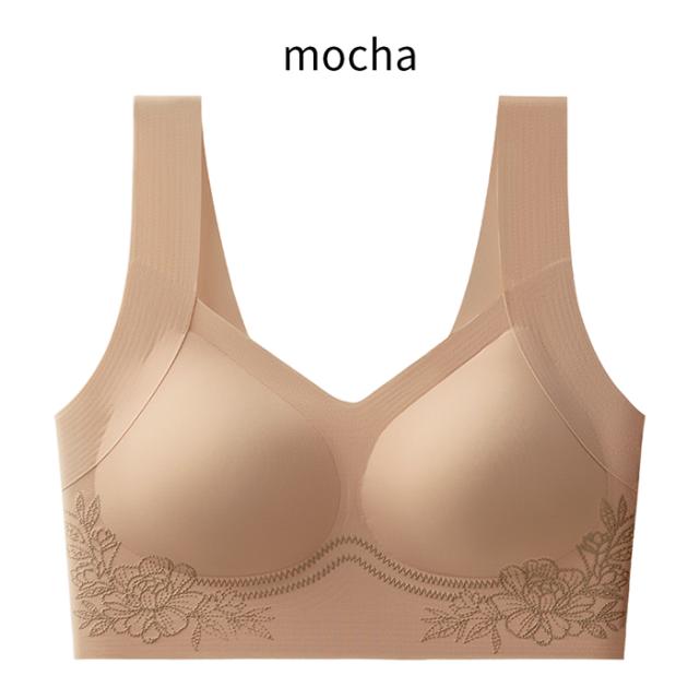 【送料無料】 整う、軽い、痛くない。簡単に美胸シームレスブラ