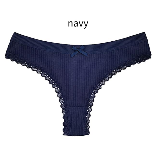 【プチプラ大特価】綿でお肌に優しい リブあみTバック