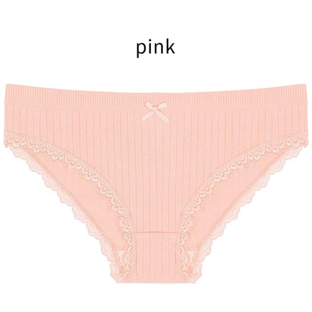 綿95％柔らかく穿きやすいリブ編みスタンダードショーツ