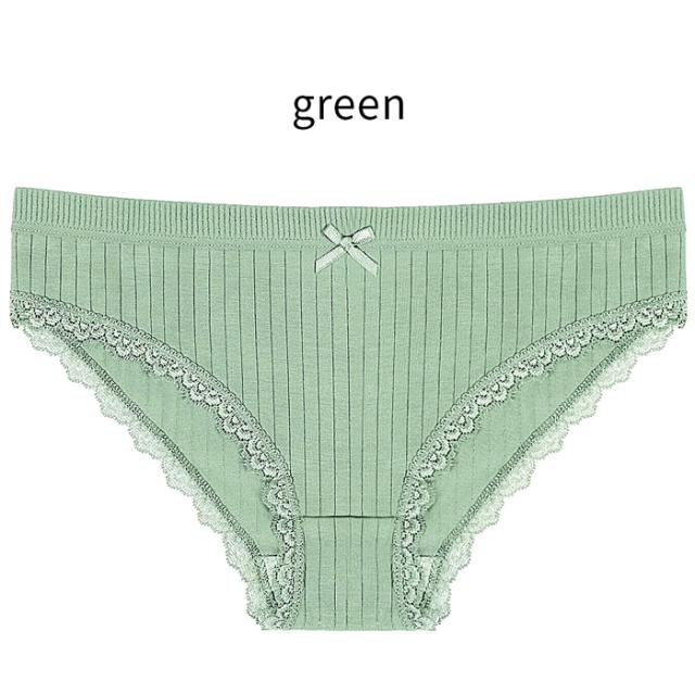 綿95％柔らかく穿きやすいリブ編みスタンダードショーツ