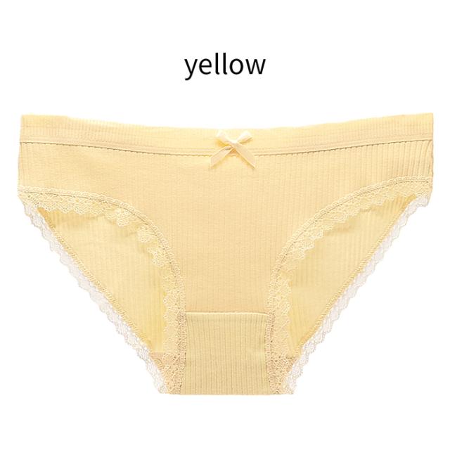 綿95％柔らかく穿きやすいリブ編みスタンダードショーツ