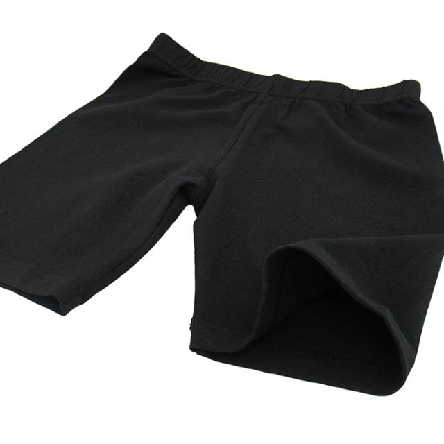 綿95%の優しい肌触り 3部丈オーバーパンツ２枚セット