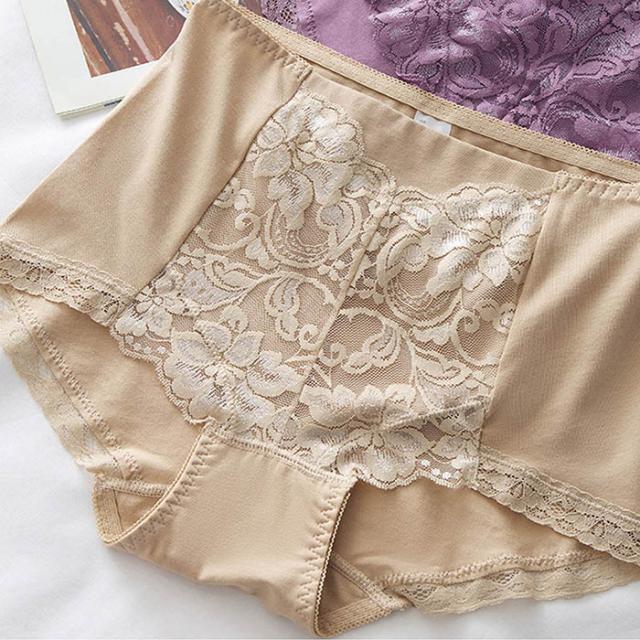 レディース綿95%ハイウエストショーツ