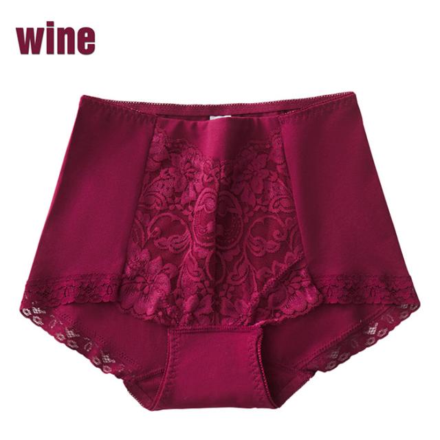 レディース綿95%ハイウエストショーツ