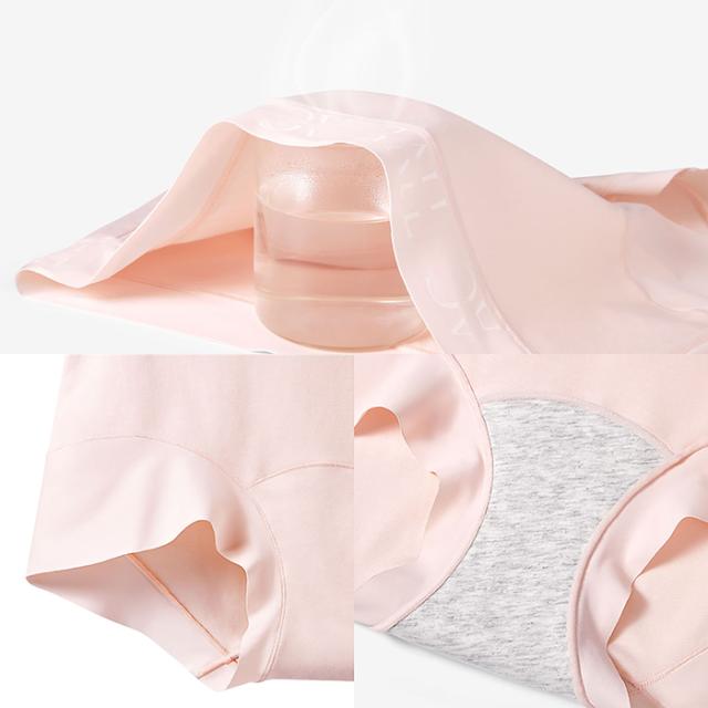 足口ゆったり！さらさらコットンが快適なハイウエストショーツ