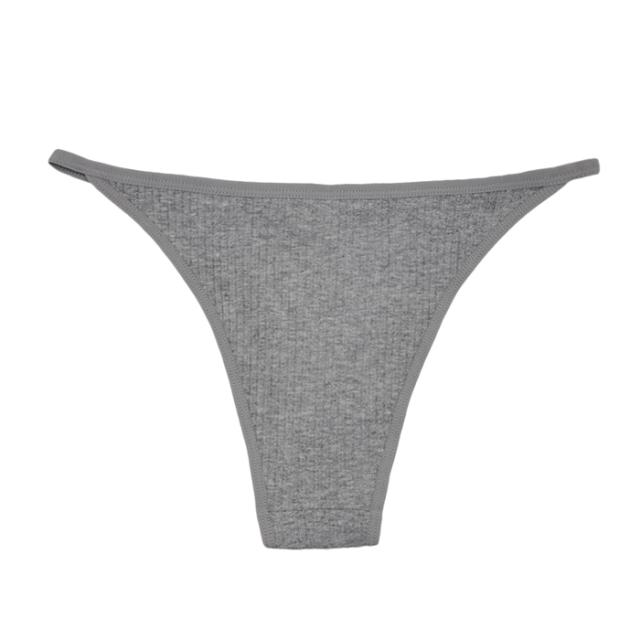 綿95% ハートのチャーム付き ブラジリアンショーツ