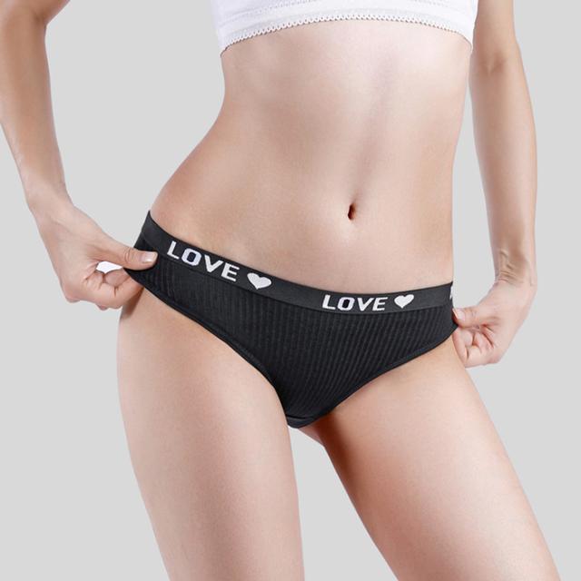 綿95% リブあみストレッチ ハーフバックショーツ