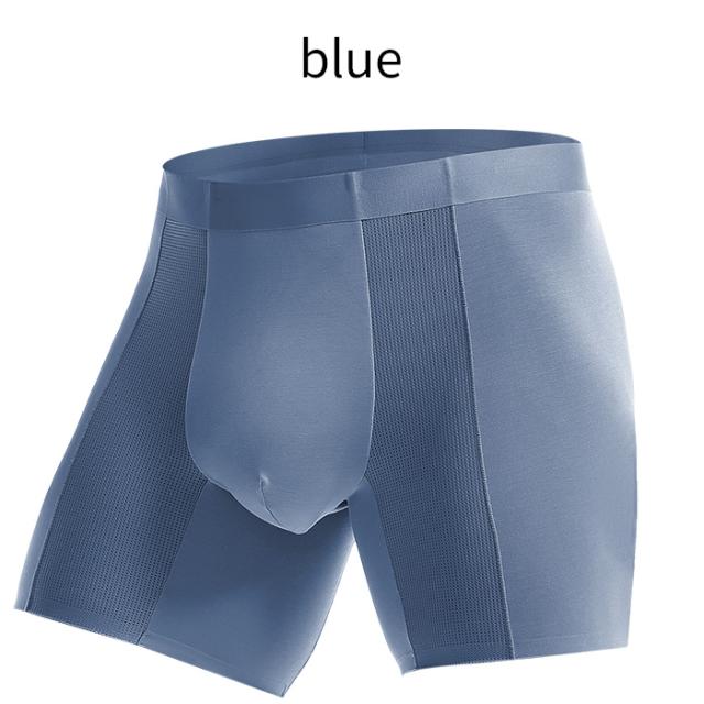 【送料無料】なめらかな肌触り3分丈メンズボクサーパンツ