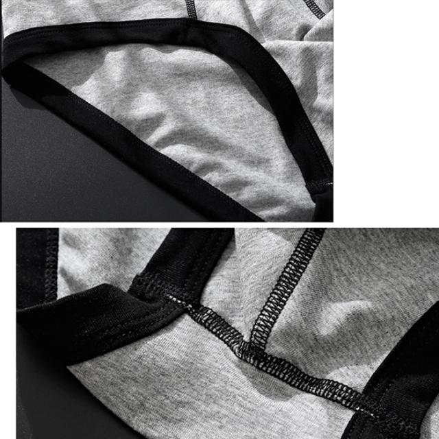 【送料無料】綿95% おしゃれなメンズ前閉じブリーフパンツ