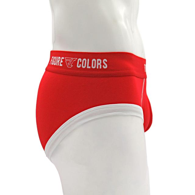 【送料無料】綿95% おしゃれなメンズ前閉じブリーフパンツ