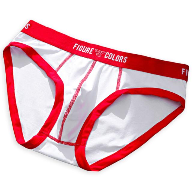 【送料無料】綿95% おしゃれなメンズ前閉じブリーフパンツ