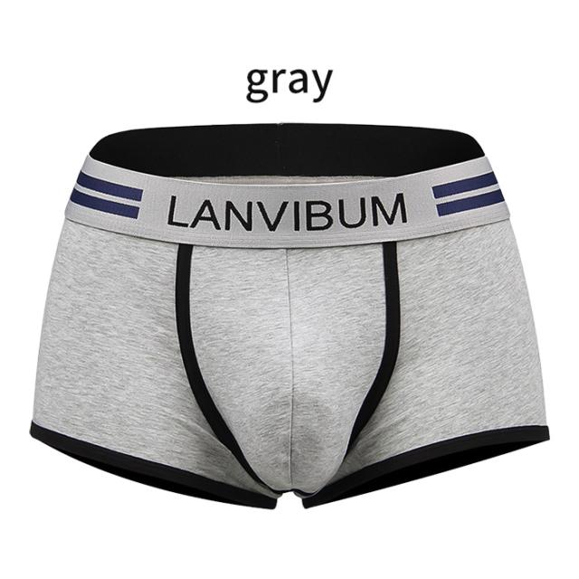 【送料無料】綿混素材で快適な履き心地 メンズボクサーパンツ