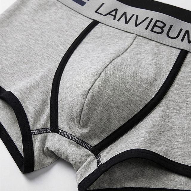 【送料無料】綿混素材で快適な履き心地 メンズボクサーパンツ