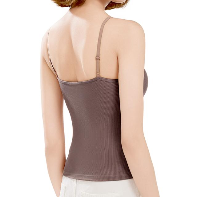 おしゃれも着心地も妥協しない、毎日使えるブラキャミ