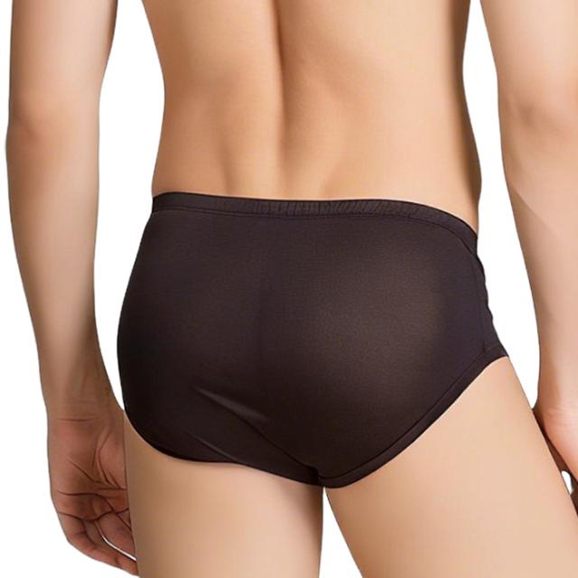 【送料無料】シルク100％ 薄手で快適 メンズボクサーパンツ