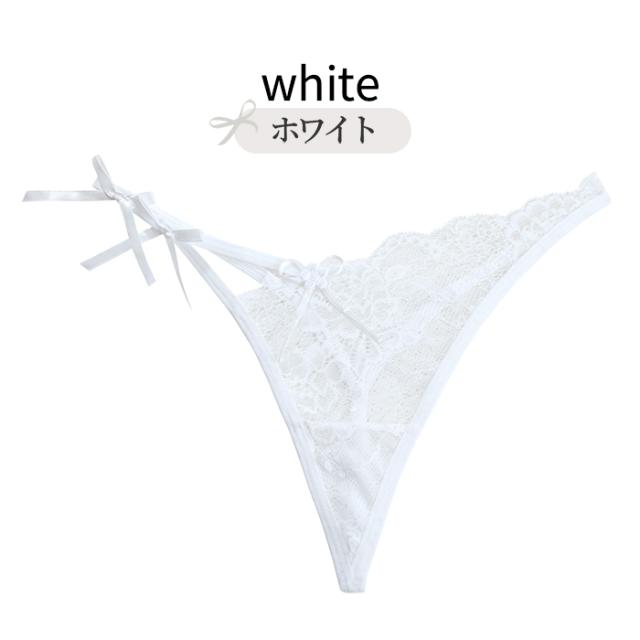 アシンメトリーデザインがおしゃれなTバックショーツ