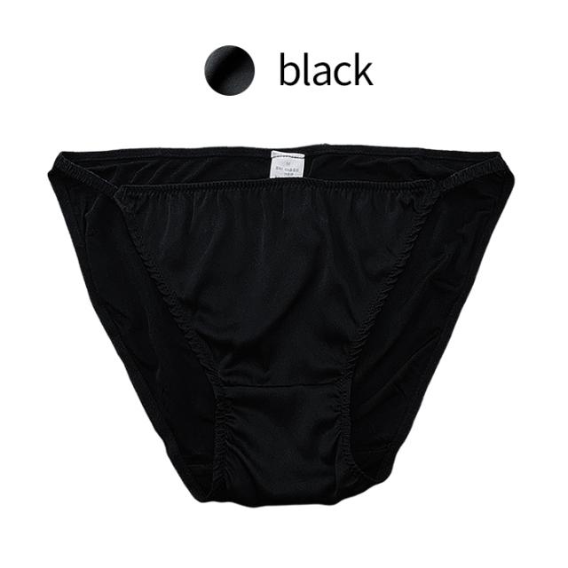 【送料無料】サテン×シルクでヒップまで美しく映えるショーツ