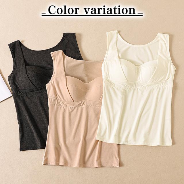 【送料無料】カップ裏シルクでやさしくあったか、快適ブラトップ