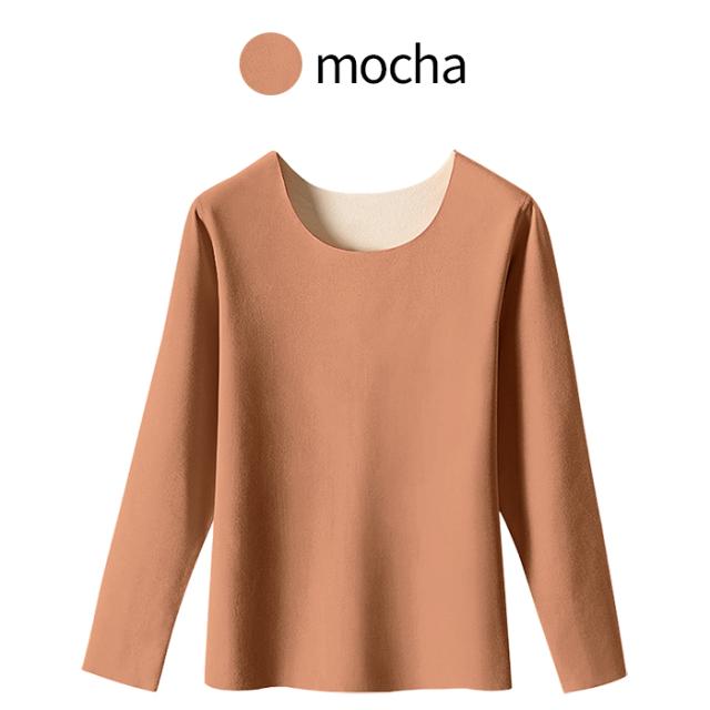 【送料無料】しっかり暖かい裏起毛インナー。冬の防寒に最適