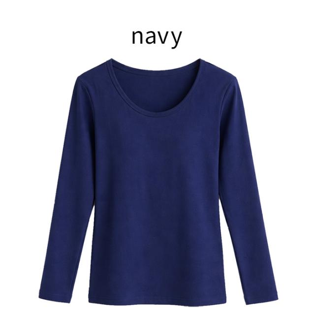 【送料無料】1枚でラクに着られる 綿95％長袖ブラトップ