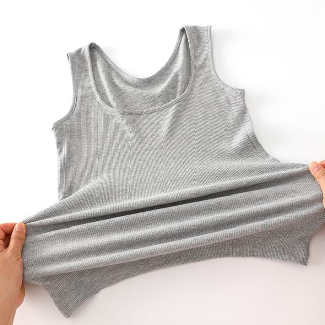 【送料無料】 前後2WAYリブあみレディースタンクトップ
