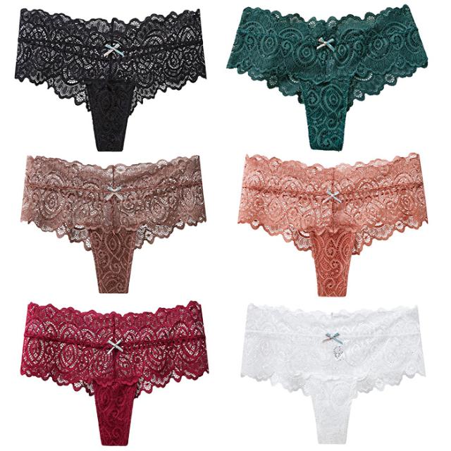 総レースセクシーブラジリアンショーツ