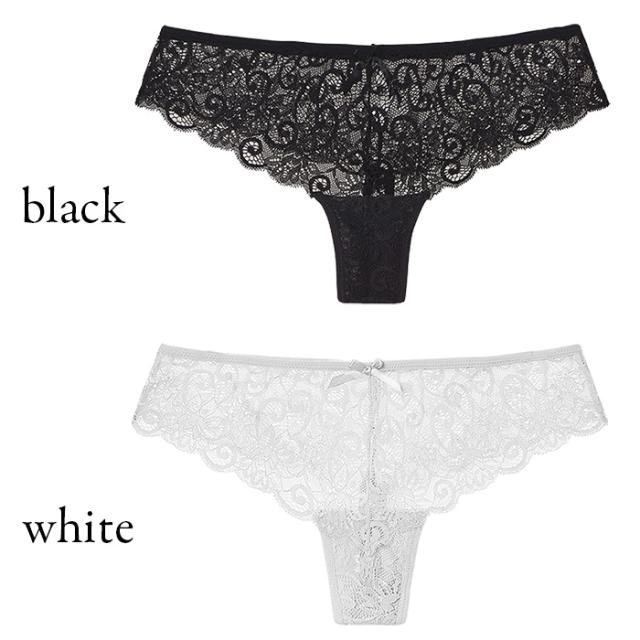 【プチプラ】 幅広サイドレースの透けるレディースTバック