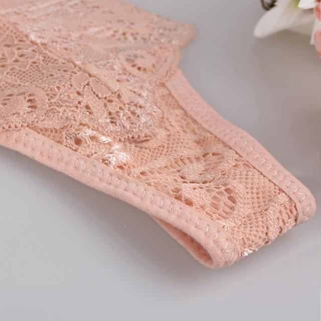 【プチプラ】 幅広サイドレースの透けるレディースTバック